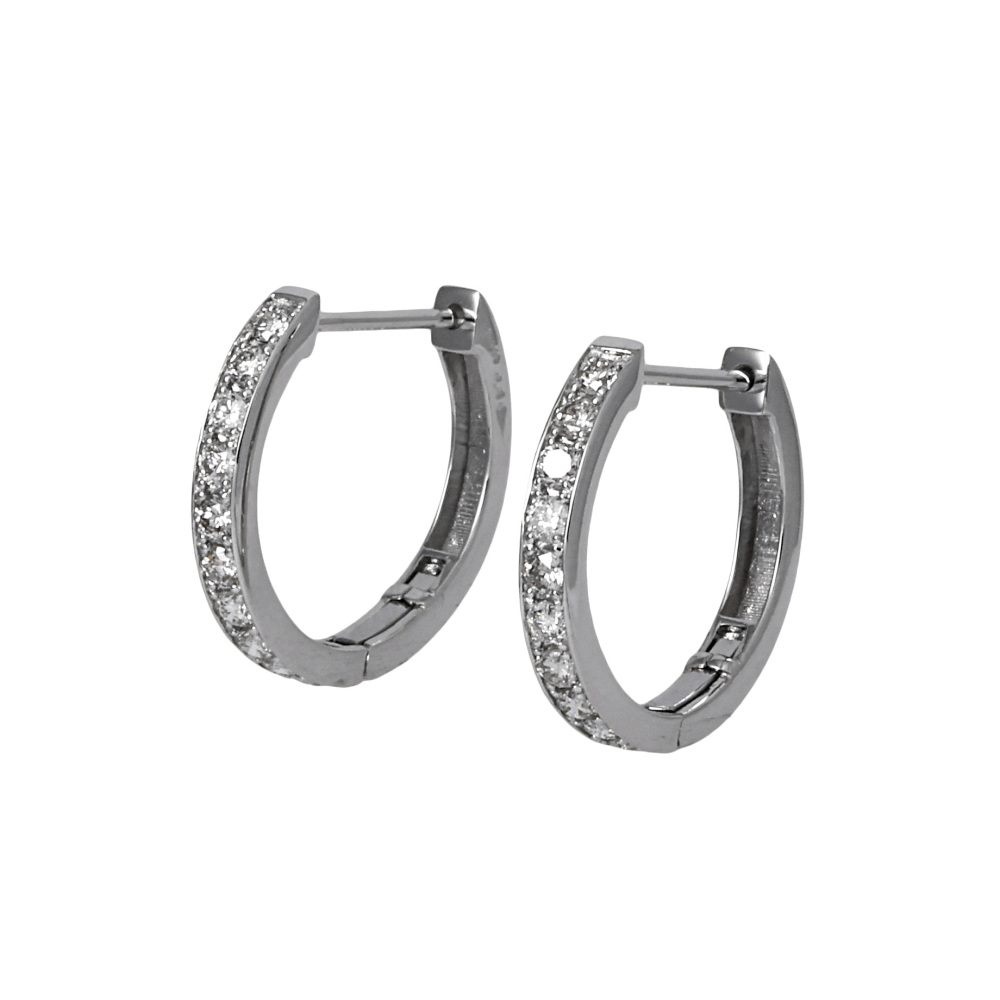 プラチナ950 ダイヤモンド ピアス J363444 | ユキザキセレクトジュエリー