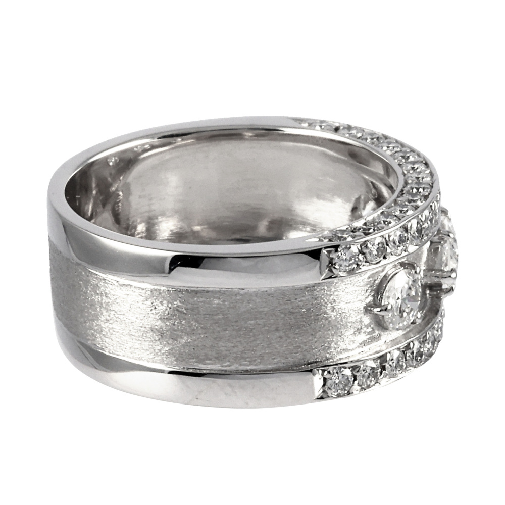 プラチナ900 ダイヤモンド リング J363557 | ユキザキセレクトジュエリー