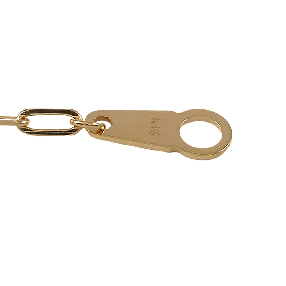 K18イエローゴールド チェーン ブレスレット J363956 | ユキザキ