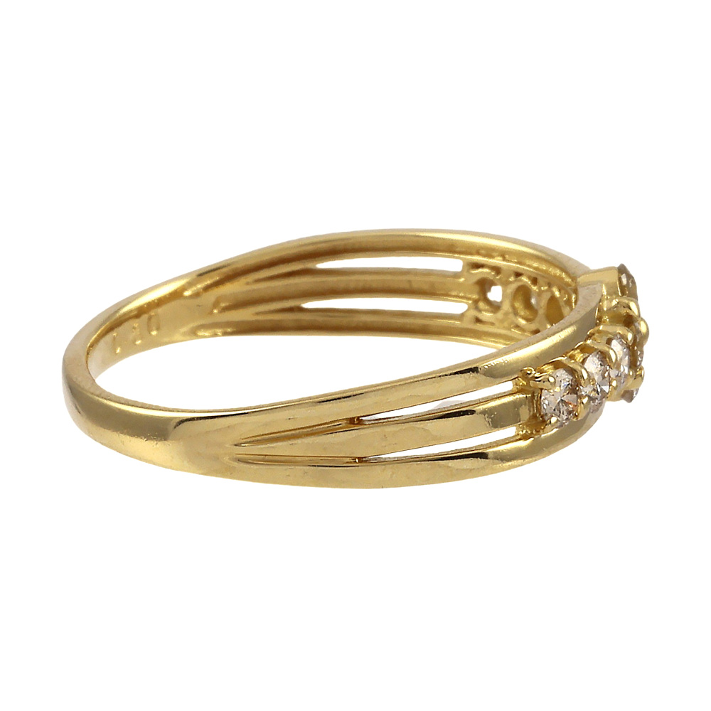 K18イエローゴールド ダイヤモンド リング J364640 | ユキザキセレクト