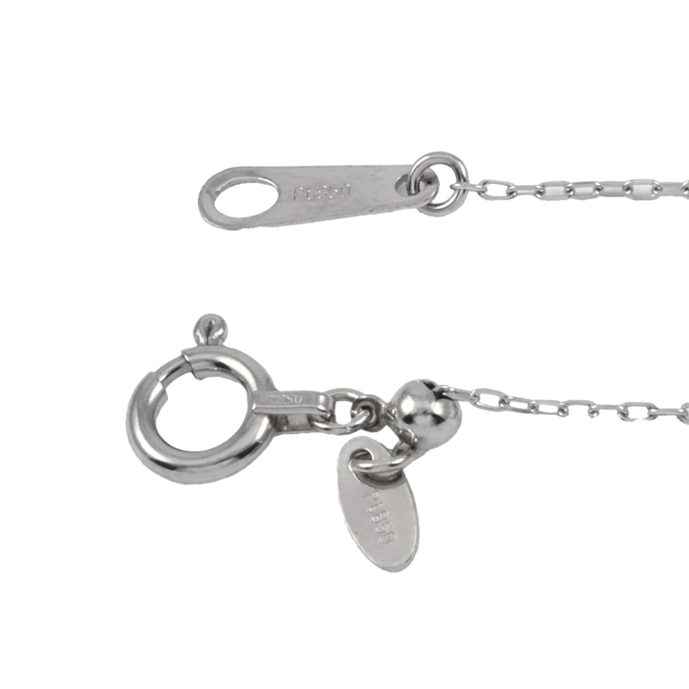 プラチナ850 プラチナ950 ルビー ダイヤモンド ネックレス J364767