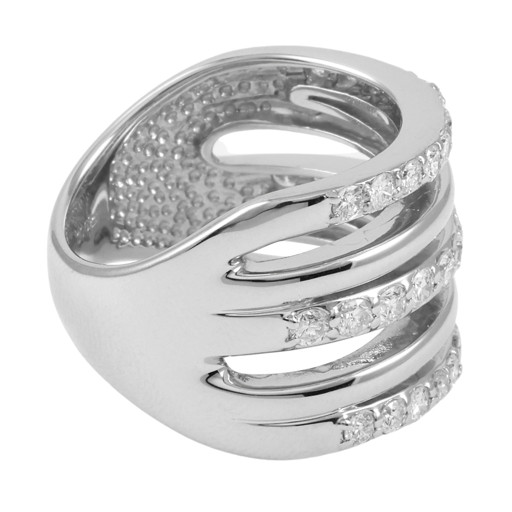 プラチナ900 ダイヤモンド リング J365590 | ユキザキセレクトジュエリー