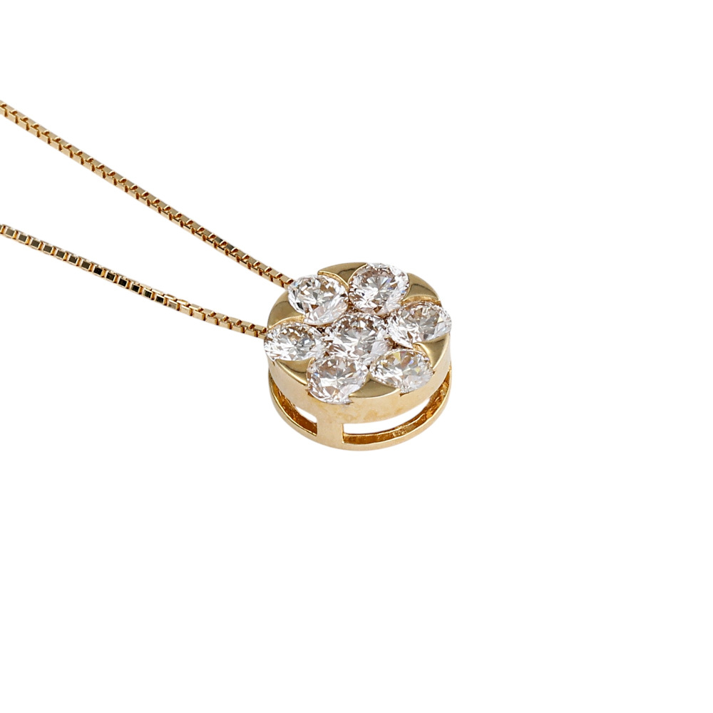 K18 ネックレス 金 K18イエローゴールド ダイヤモンド ネックレス J371673 | ユキザキ