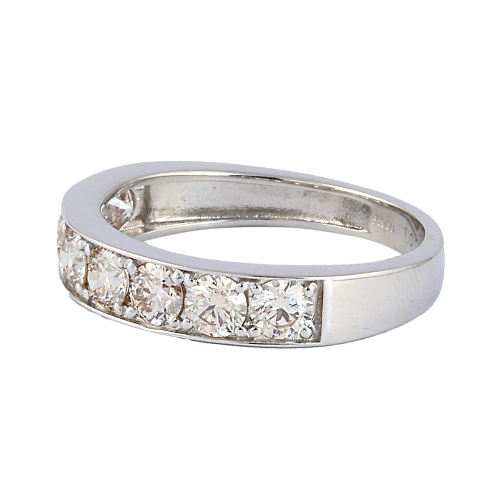 プラチナ950 ダイヤモンド ハーフエタニティ リング J373878 | ユキ