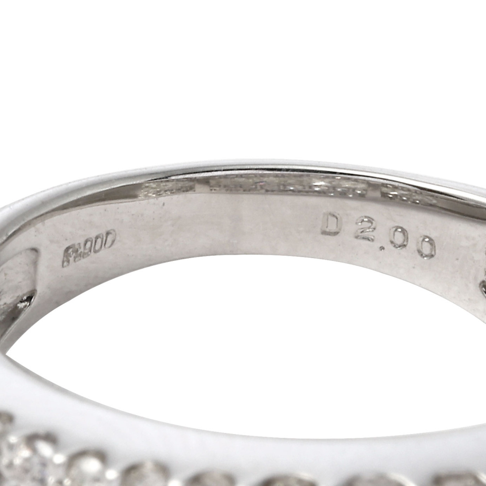 Pt 900 リング　ダイヤモンド0,4 ct 9号 プラチナ900 ダイヤモンド バゲット リング J373944 | ユキザキ