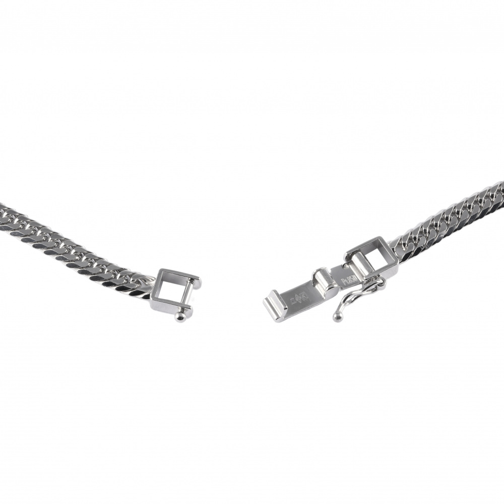 PT喜平ネックレス プラチナ850 喜平 ネックレス ダブル6面 約50cm 約30.35g J374676