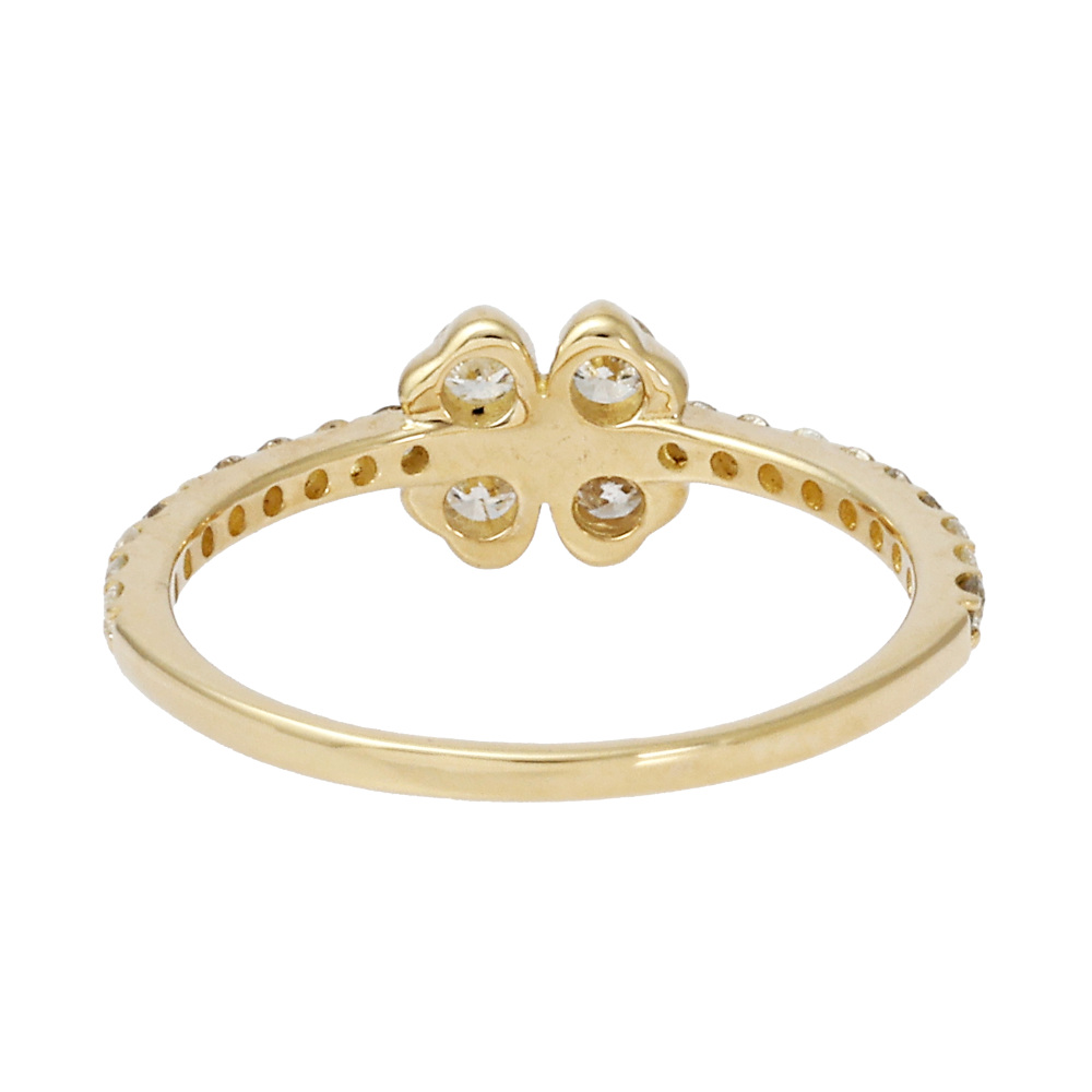 K18イエローゴールド ダイヤモンド リング J375053 | ユキザキセレクト