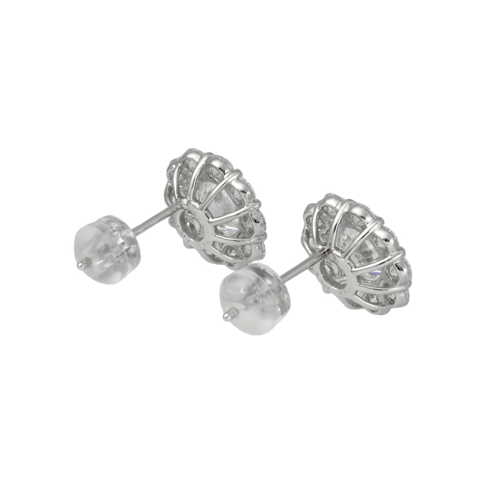 プラチナ900 ダイヤモンド ピアス J375724 | ユキザキセレクトジュエリー