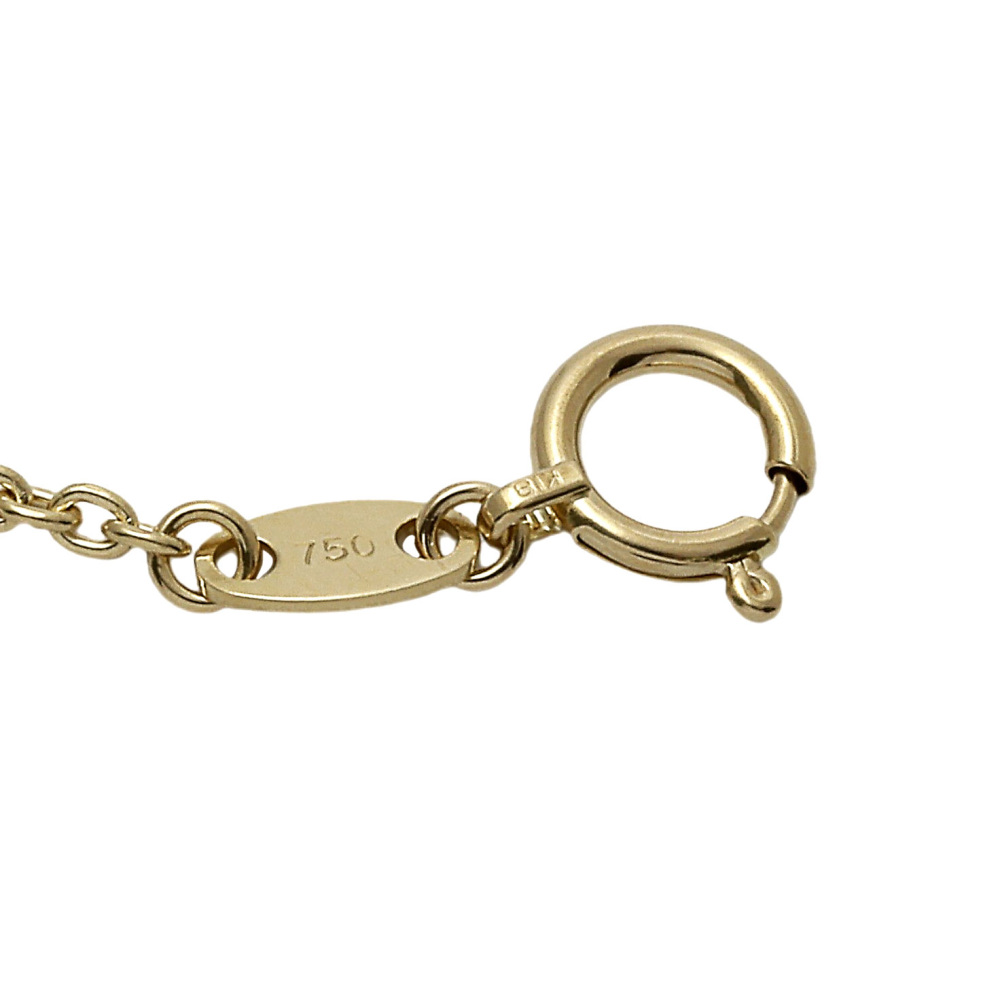 K18 ゴールド ダイヤモンドネックレス K18イエローゴールド ダイヤモンド ネックレス J376434 | ユキザキ