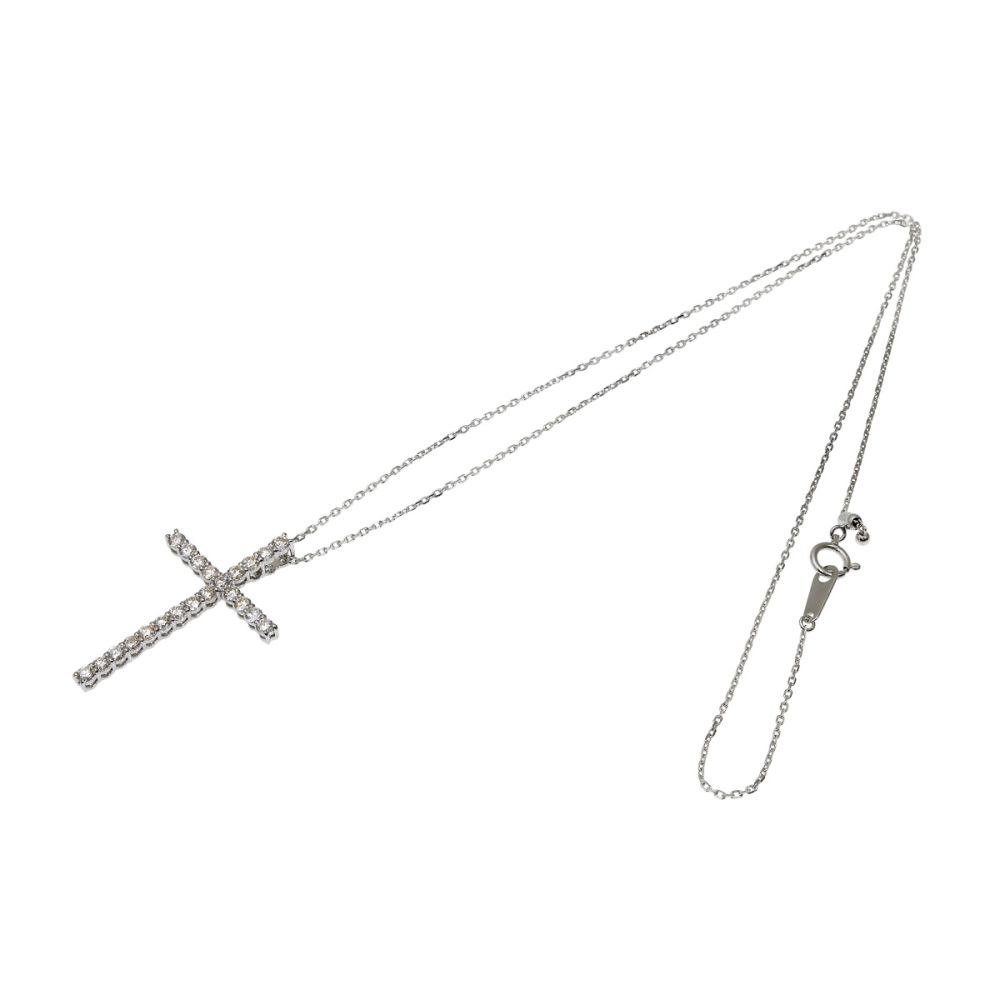 pt900pt850 ダイヤモンド付きネックレス PT850/PT900 ダイヤモンドネックレス 123308020000 | VERITEOn