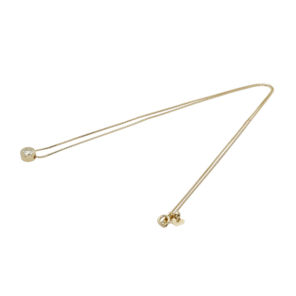 K18イエローゴールド ダイヤモンド ネックレス J377377 | ユキザキ