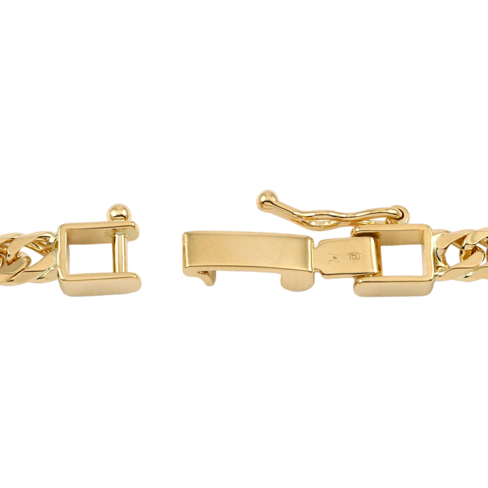 K18イエローゴールド 喜平 ネックレス ダブル6面 約50cm 約20.38g