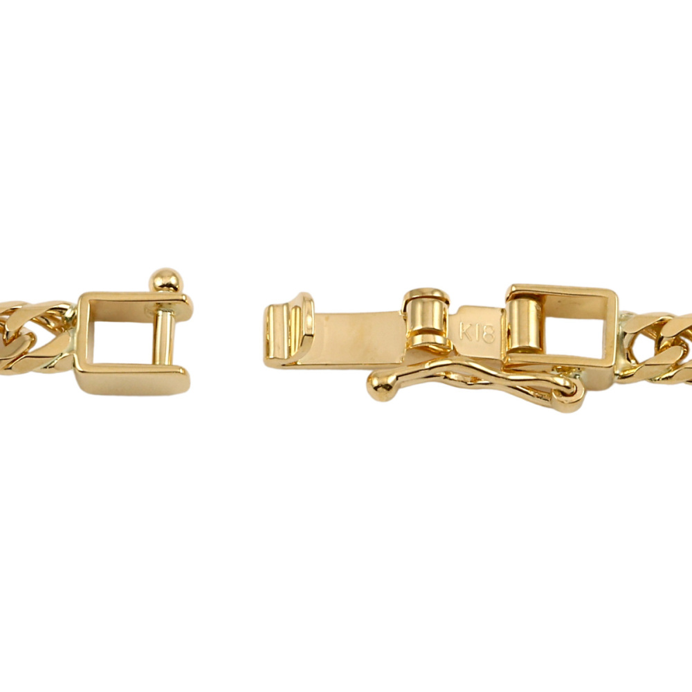 K18イエローゴールド 喜平 ネックレス ダブル6面 約50cm 約20.25g