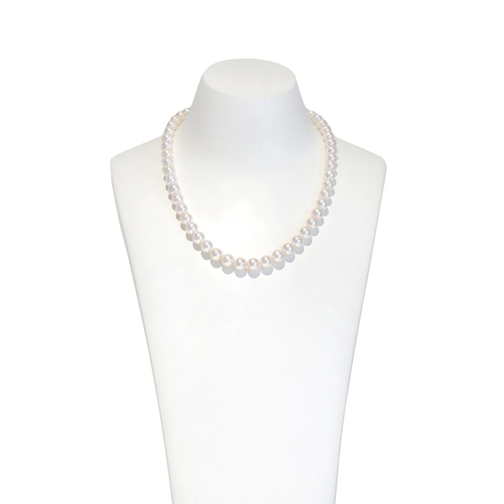 シルバー アコヤパール パール ネックレス J379818 | ユキザキセレクト