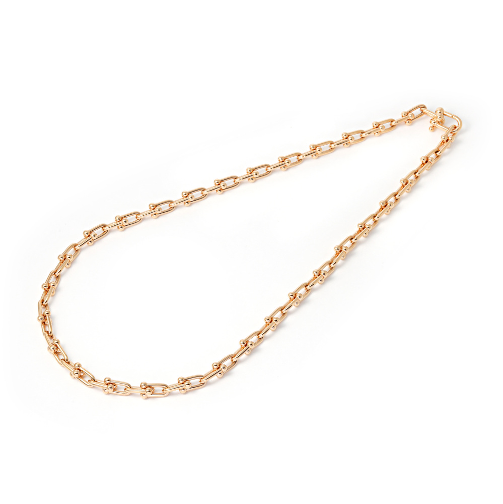 New] Tiffany hardware Small Link Necklace 70353164 necklace