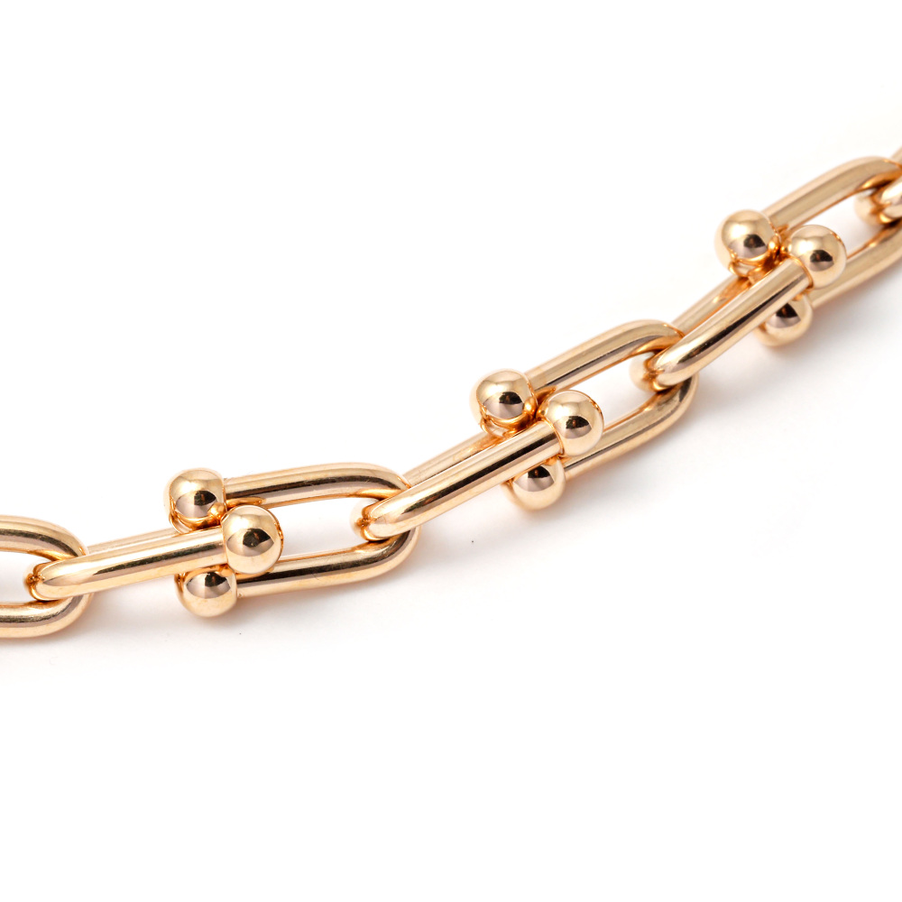 New] Tiffany hardware Small Link Necklace 70353164 necklace