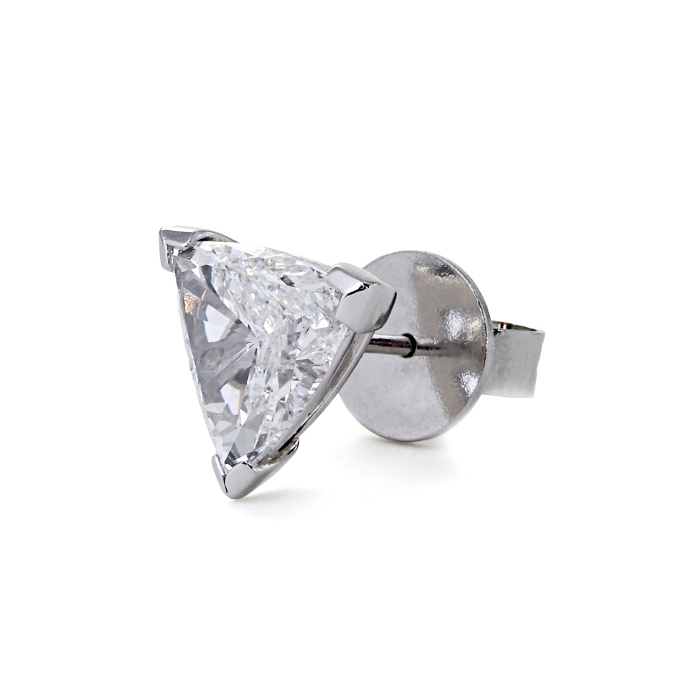 プラチナ900 ダイヤモンド ピアス J380605 | ユキザキセレクトジュエリー