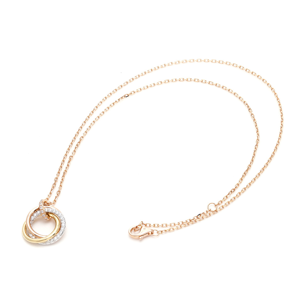 USED] Cartier Trinity B7224586 necklace J381004 | Yukizaki Jewelry