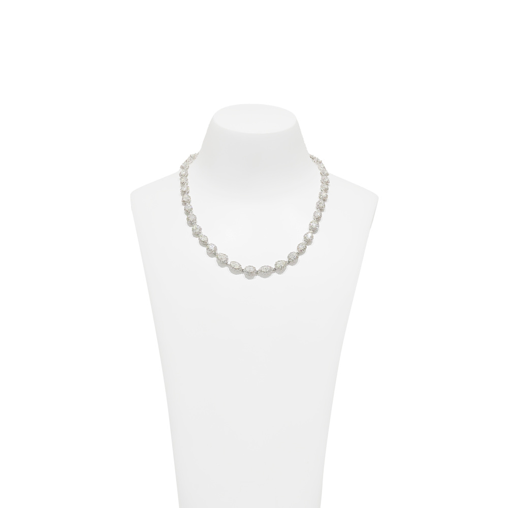 プラチナ850のネックレス プラチナ850 喜平ネックレス Pt850 8面カットトリプル 100g 50-60cm