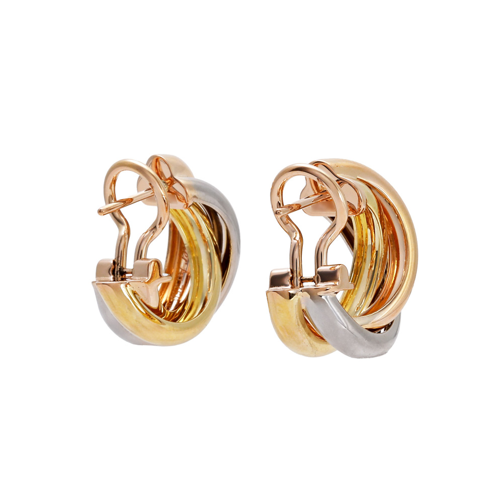 中古] カルティエ トリニティ 80083231 ピアス J382508 | ジュエリーの