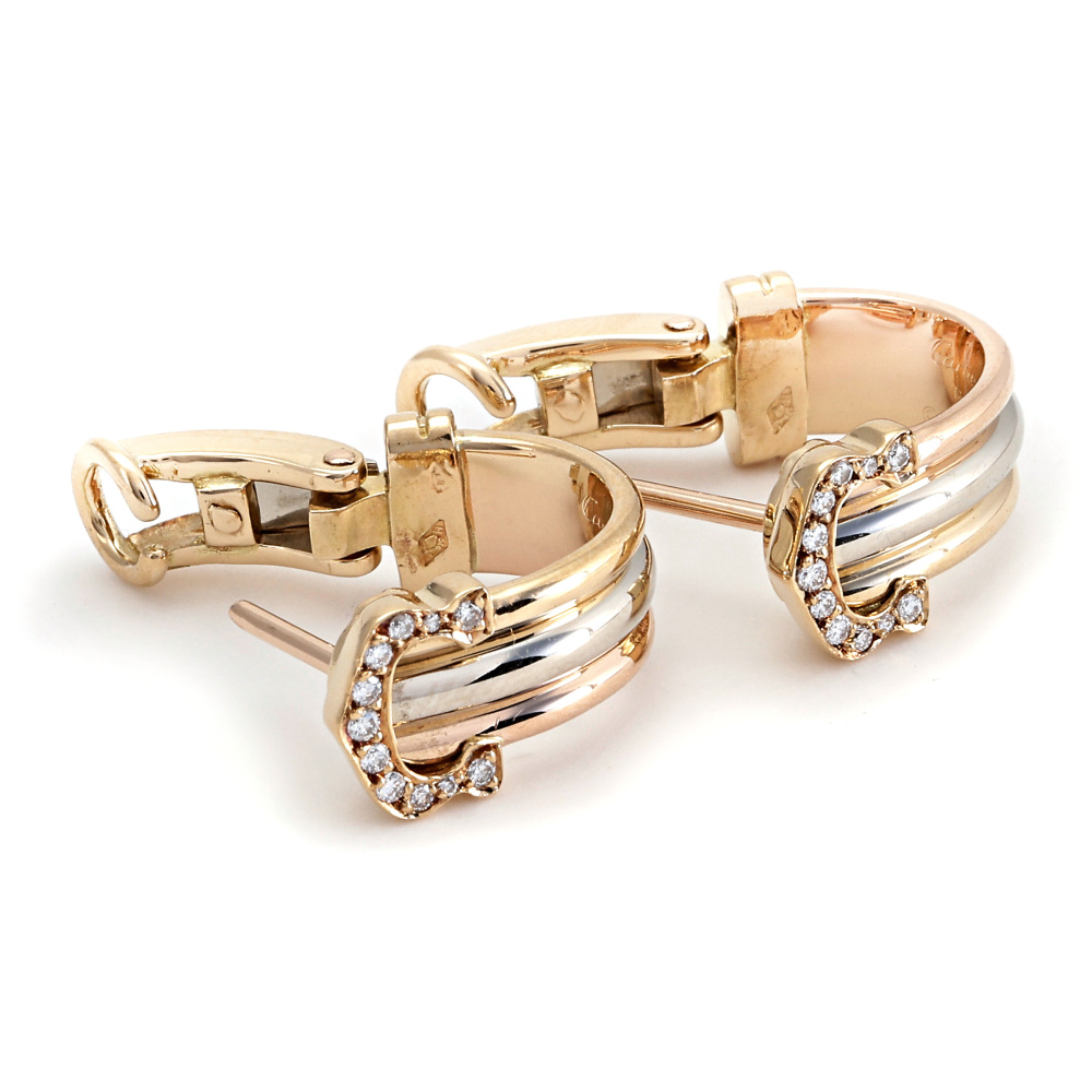 Cartier ピアス 中古] カルティエ 2C J382517 ピアス J382517 | ジュエリーのゆきざき