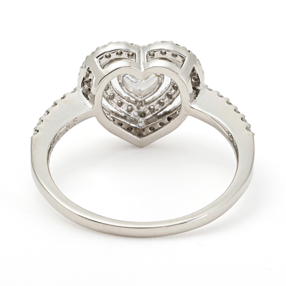 プラチナ900 ダイヤモンド リング J383056 | ユキザキセレクトジュエリー