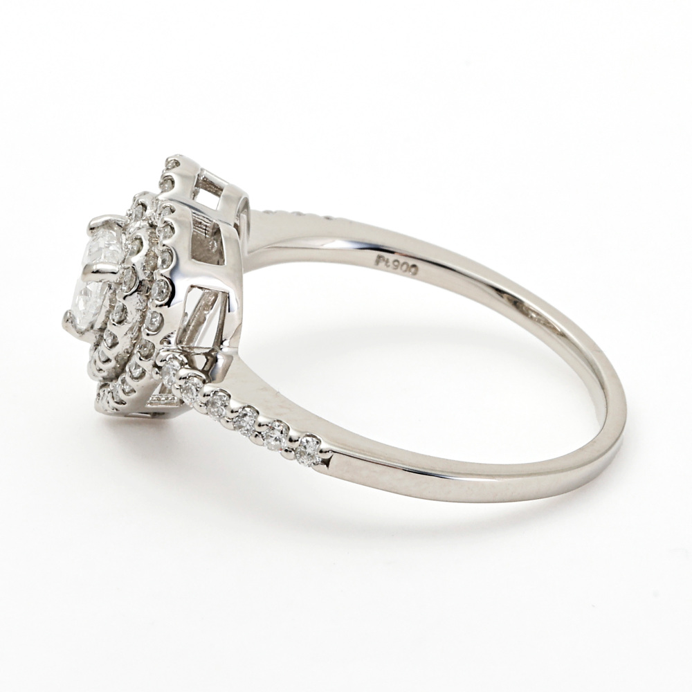 プラチナ900 ダイヤモンド リング J383056 | ユキザキセレクトジュエリー