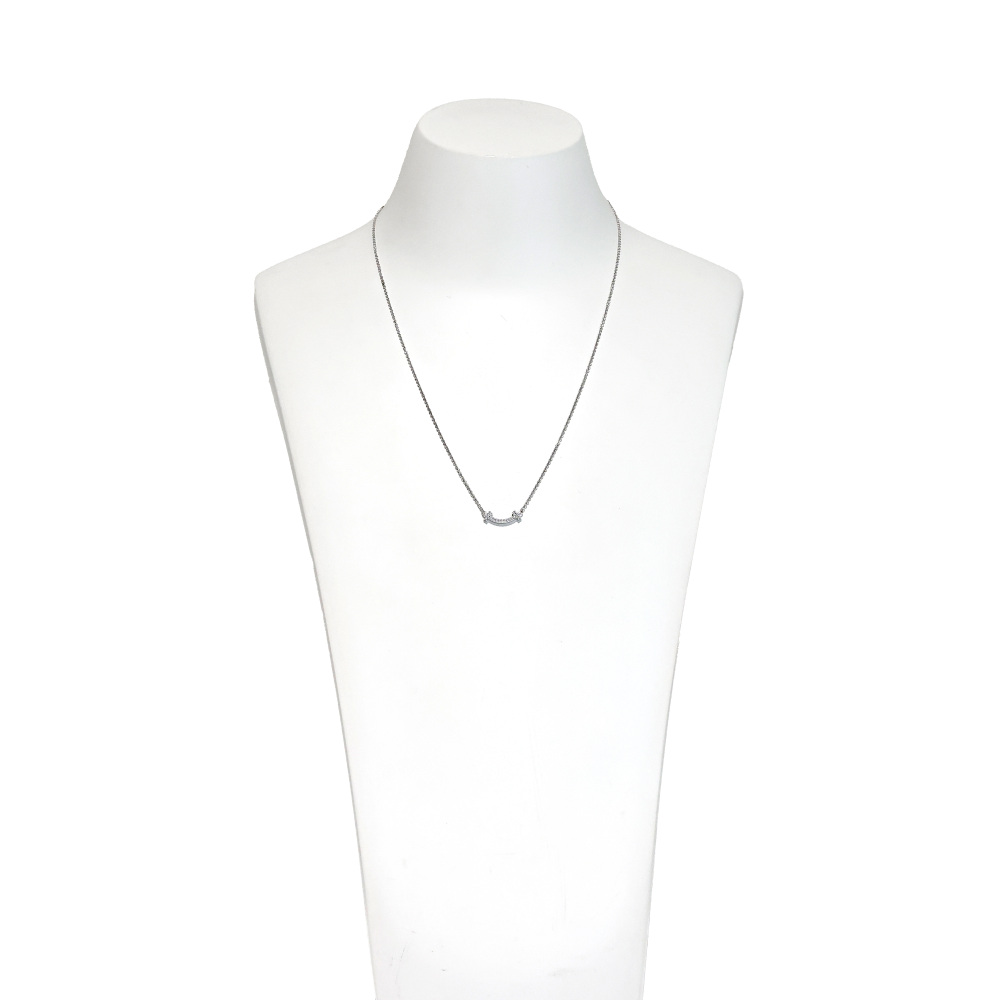 ◇ティファニー◇ 新品仕上済 Tスマイル ネックレス スモール 925 シルバー TIFFANY&Co. ティファニー シルバー ネックレス TIFFANY＆Co. T