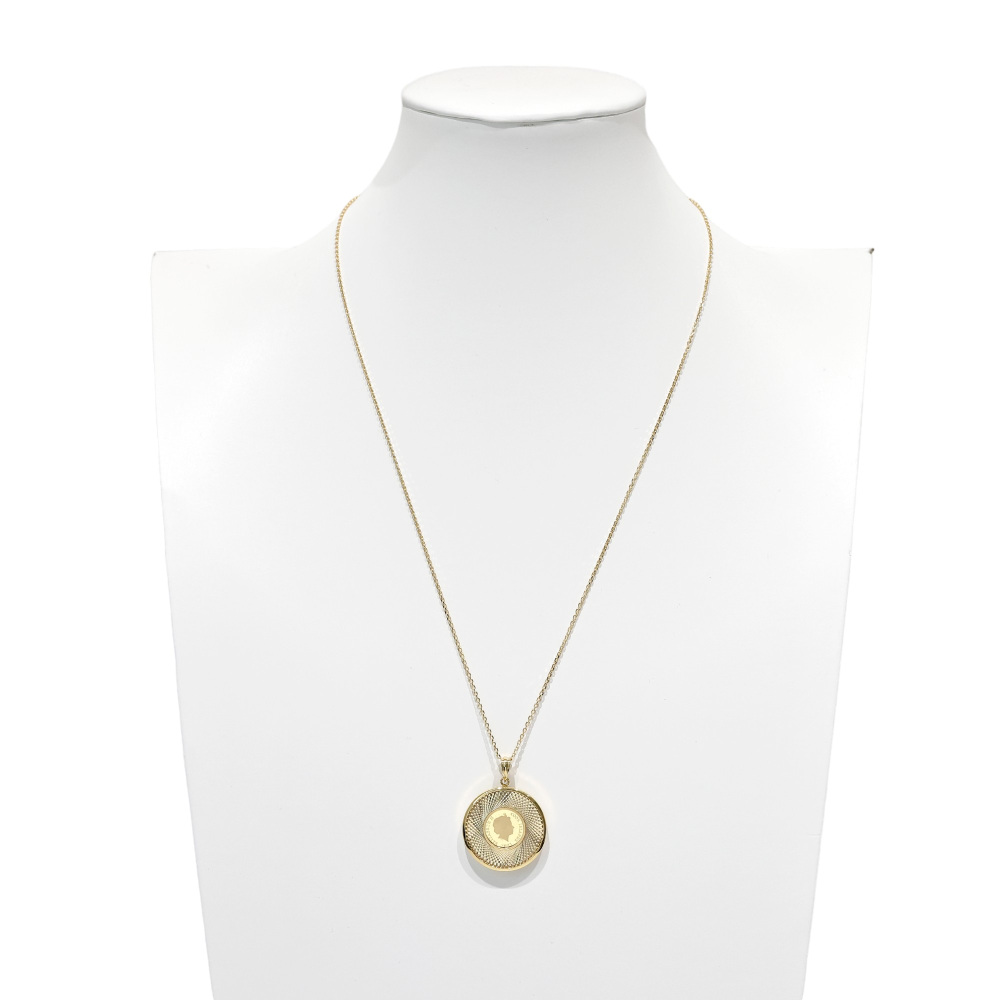 K24イエローゴールド K18イエローゴールド ネックレス J383370 | ユキ