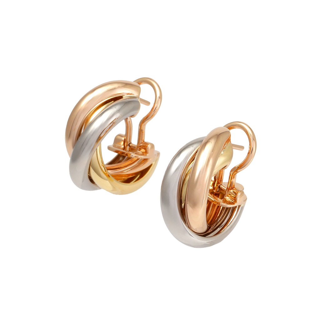 メルちゃん カルティエピアス 中古] カルティエ トリニティ 80083231 ピアス J384409 | ジュエリーの