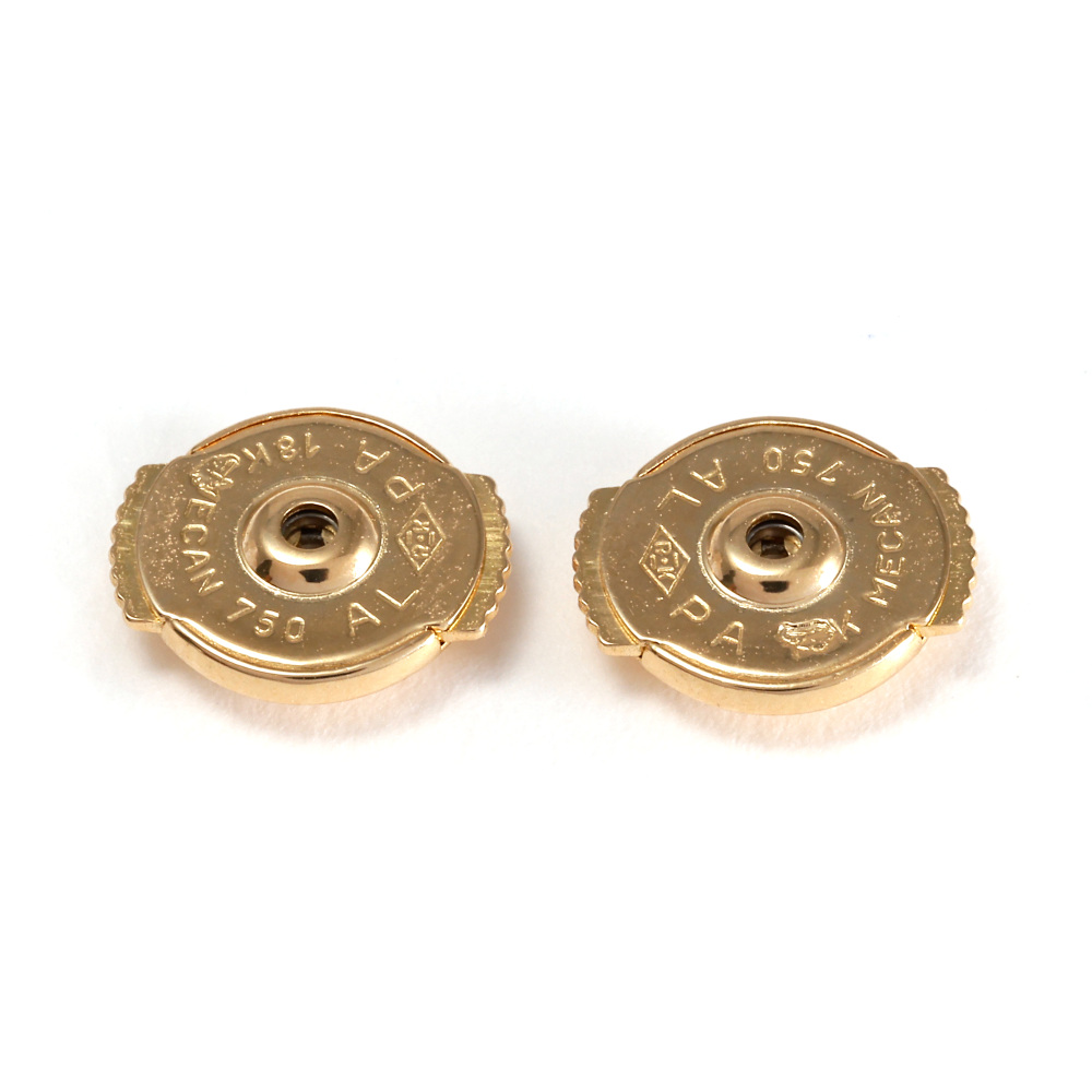 カルティエ　ヒンドゥー　ピアス片耳 Cartier 美品 カルティエ ヒンドゥ ダイヤモンド ピアス 750 K18YG