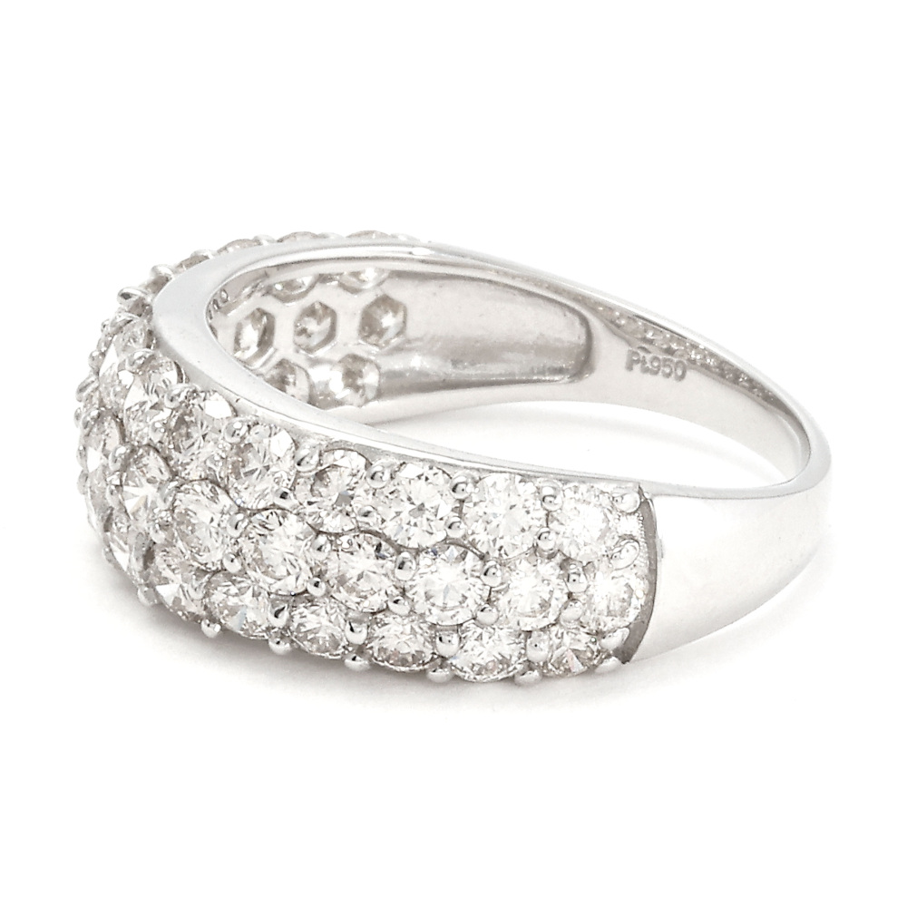 プラチナ950 ダイヤモンド リング J385347 | ユキザキセレクトジュエリー