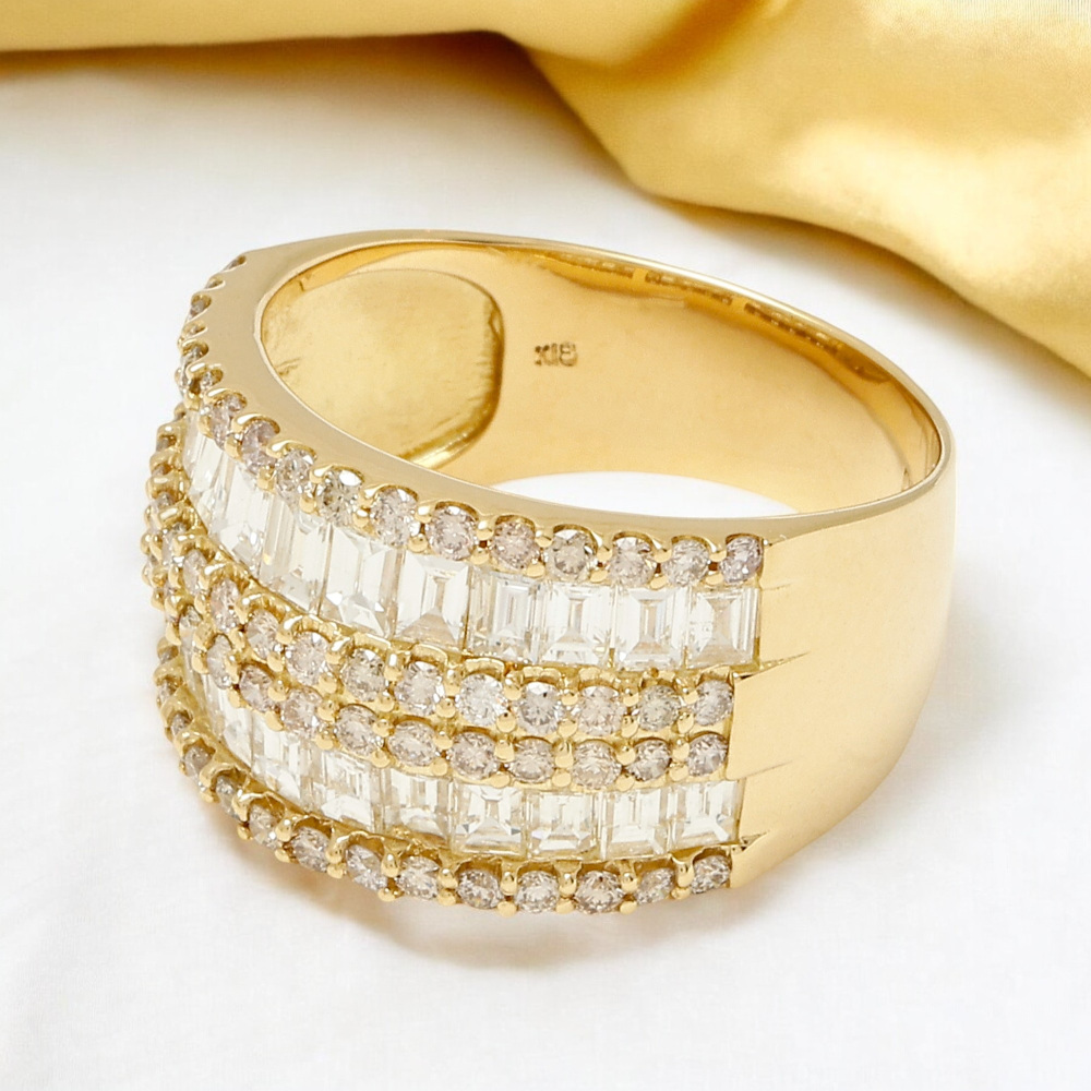 K18イエローゴールド ダイヤモンド リング J385464 | ユキザキセレクト