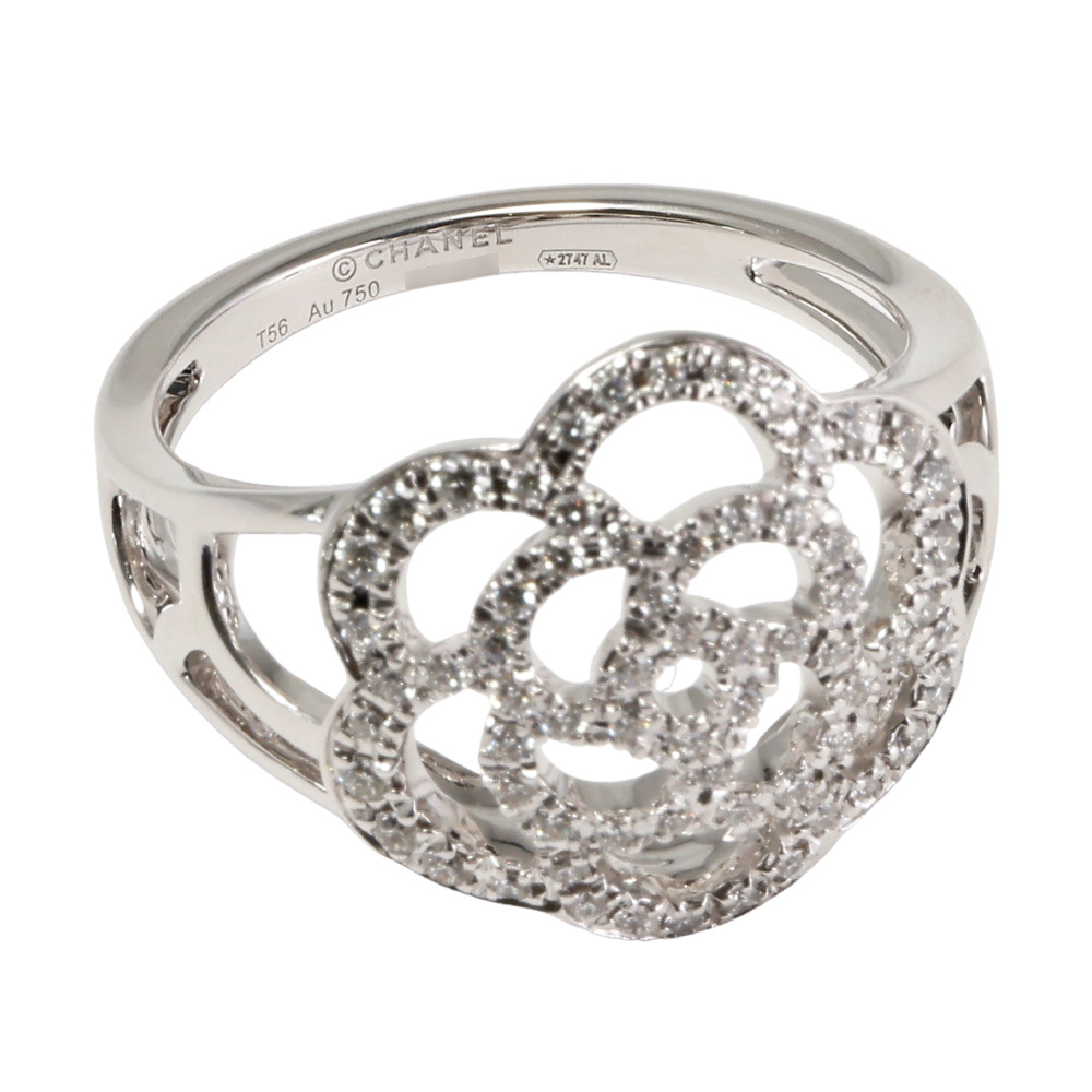 中古] シャネル カメリア J10807 リング J385610 | ジュエリーのゆきざき