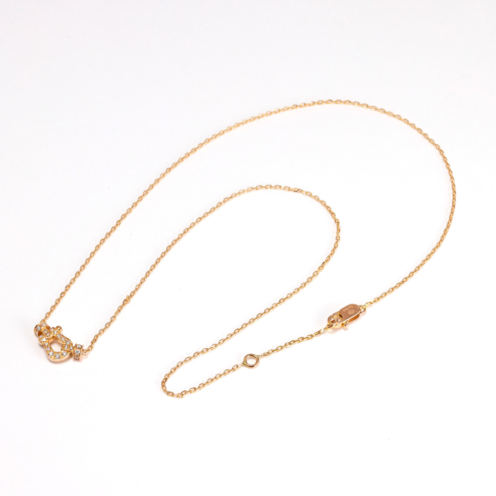 中古] フレッド フォース10 スモール フルダイヤ 7B0190 ネックレス