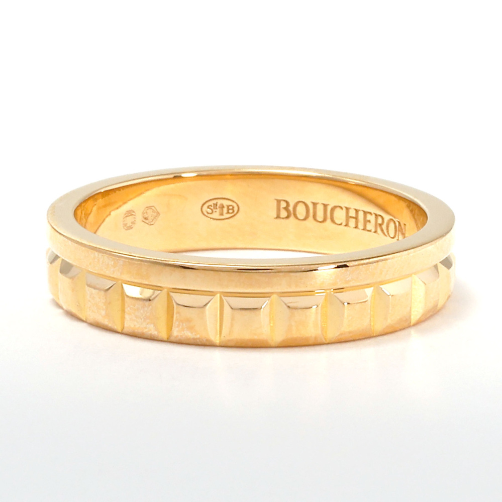 BOUCHERON ブシュロン キャトルラディアント リング ハーフ　47 キャトル ラディアント リング ハーフ JAL00250｜BOUCHERON