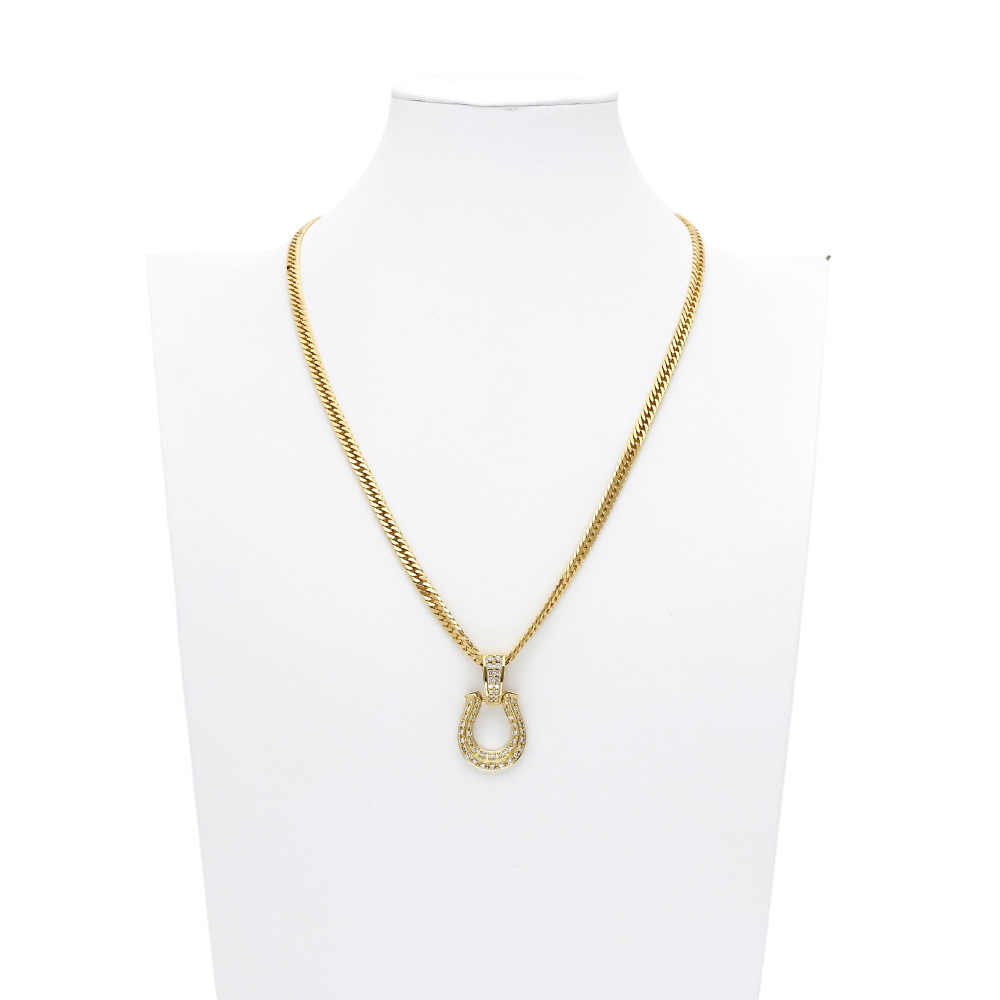 ゆきざき K18 ネックレス ホースシュー 馬蹄 楽天市場】18金 ネックレス レディース 馬蹄 K18 ホースシュー