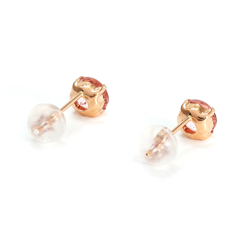 K18ピンクゴールド モルガナイト ピアス J385929 | ユキザキセレクト