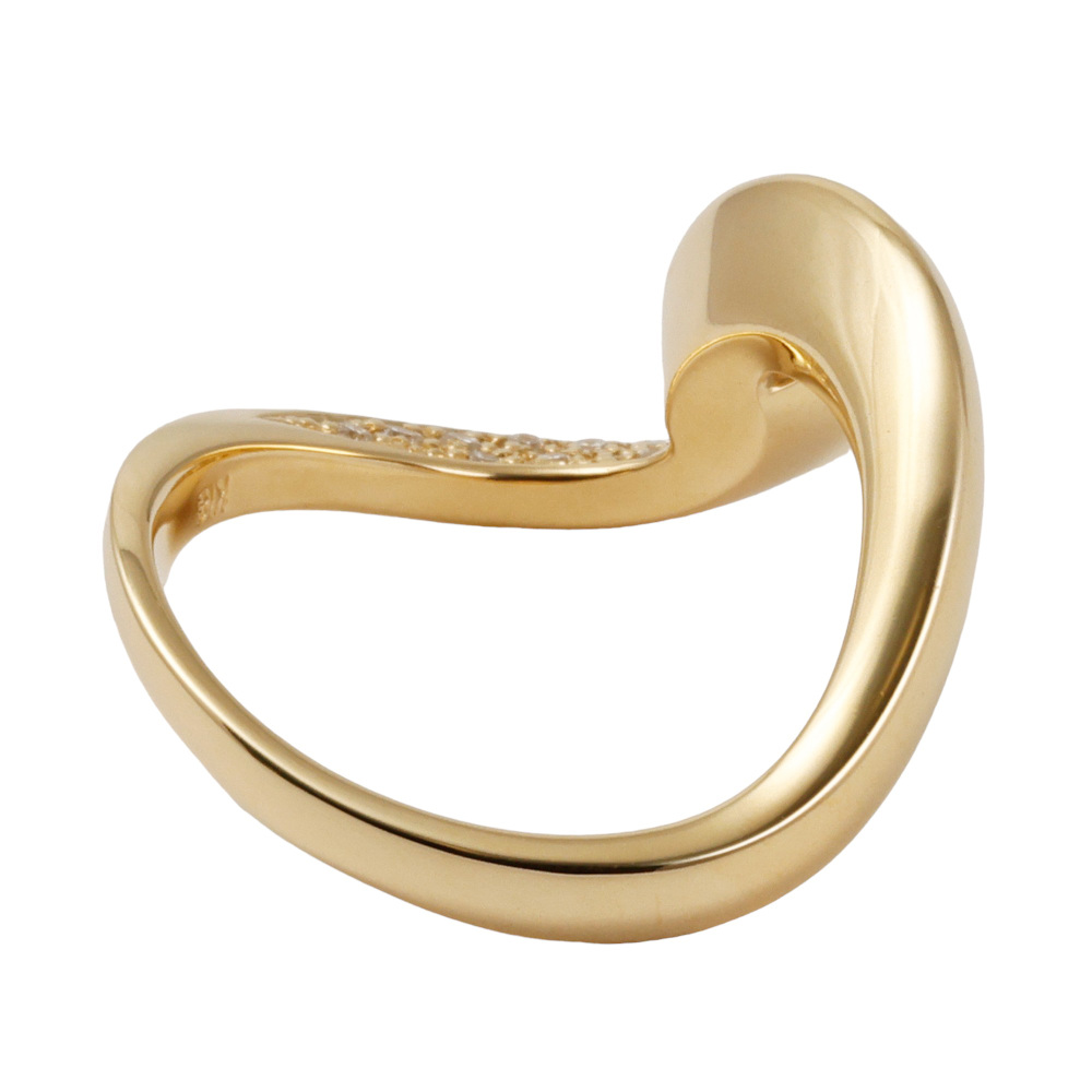 K18イエローゴールド ダイヤモンド リング J386248 | ユキザキセレクト