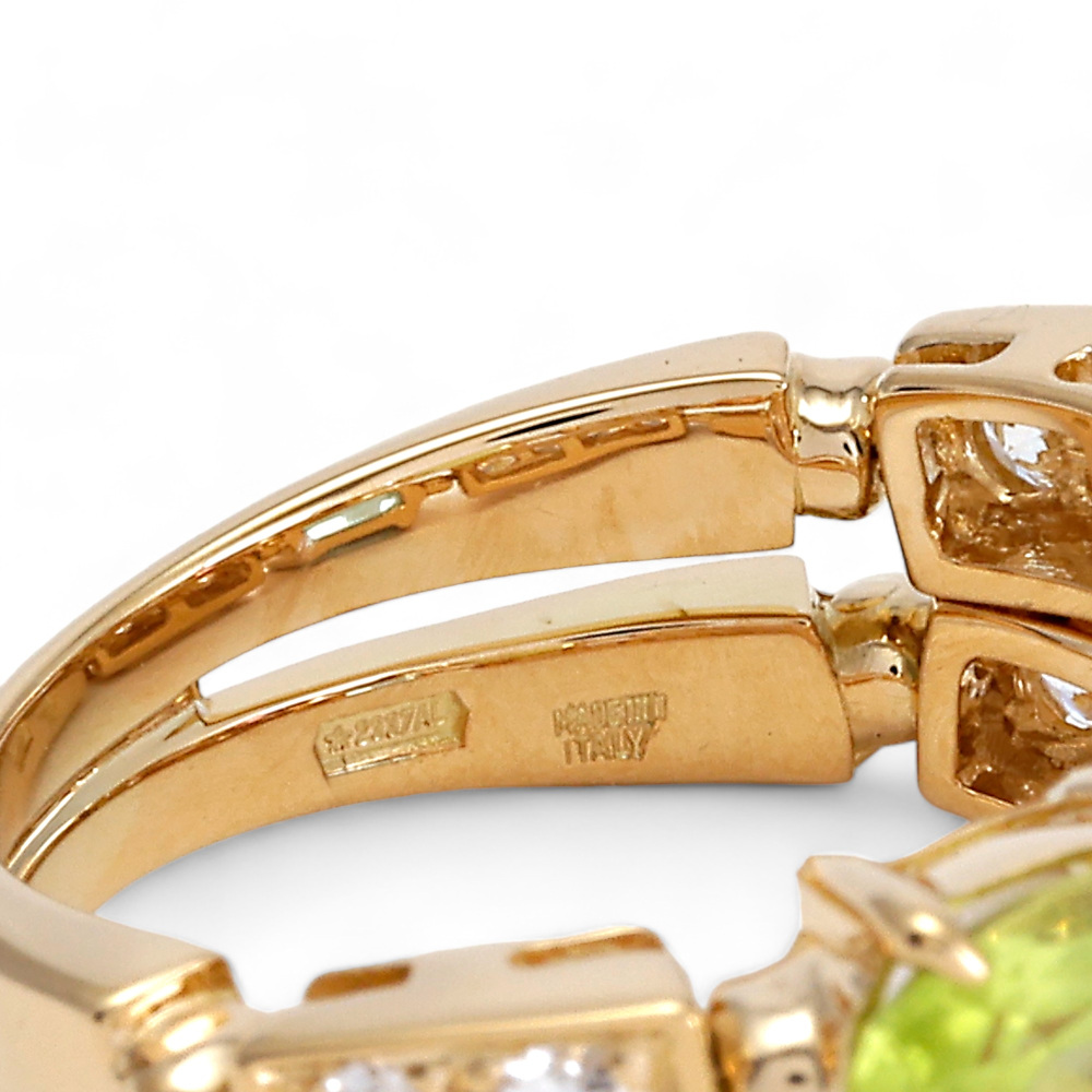 中古] ブルガリ アレグラ マルチカラー J386608 リング J386608