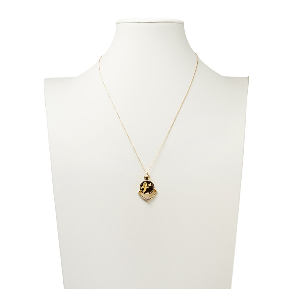 K24イエローゴールド K18イエローゴールド ダイヤモンド コイン