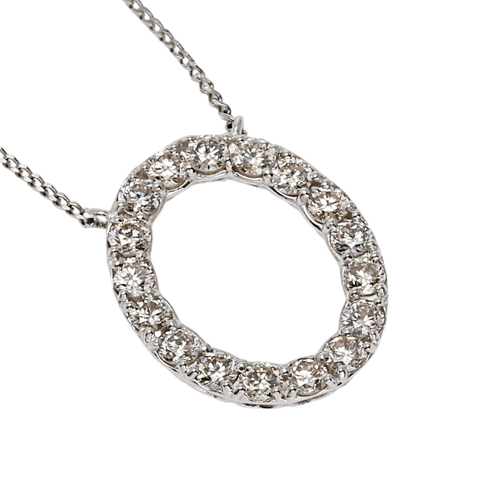 ダイヤモンドプラチナネックレス プラチナ900 ダイヤモンド ネックレス J388601 | ユキザキセレクト