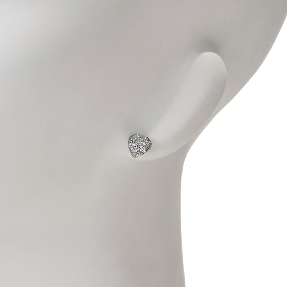 中古] カルティエ ハート J390229 ピアス J390229 | ジュエリーのゆきざき