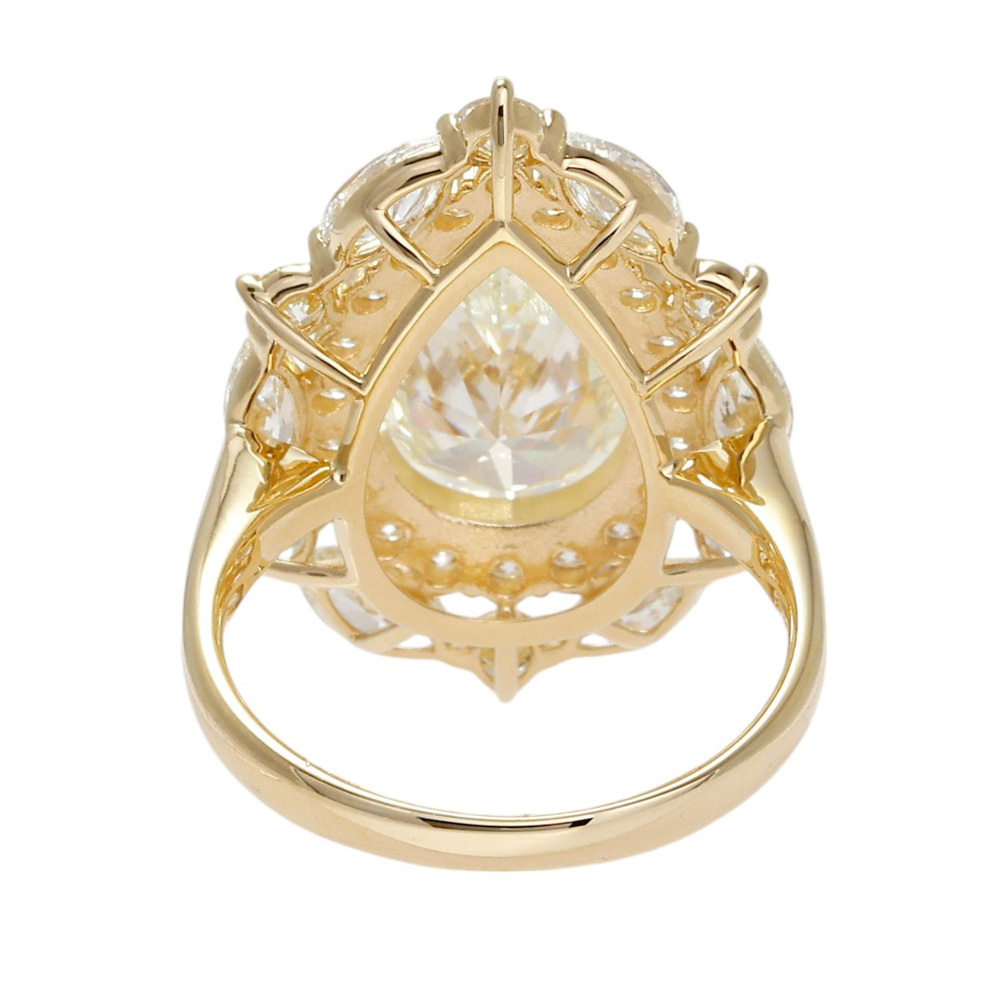 K18イエローゴールド ダイヤモンド リング J390733 | ユキザキ