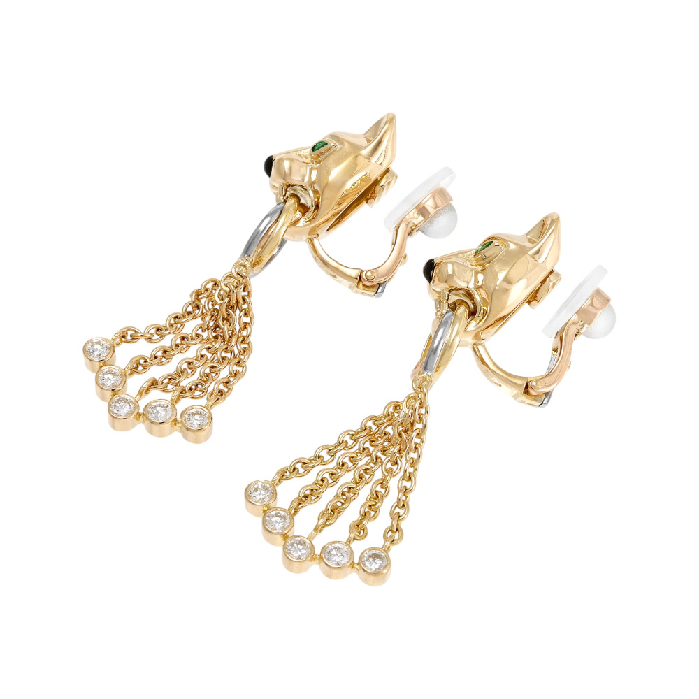 USED] Cartier Panthere J391335 Earrings J391335 | Yukizaki Jewelry