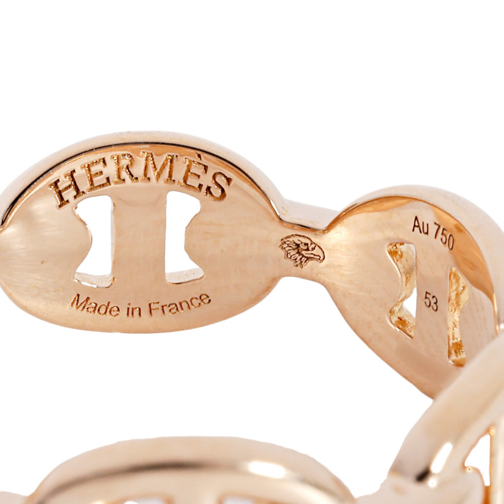 中古] エルメス シェーヌダンクル アンシェネ PM H110025B リング