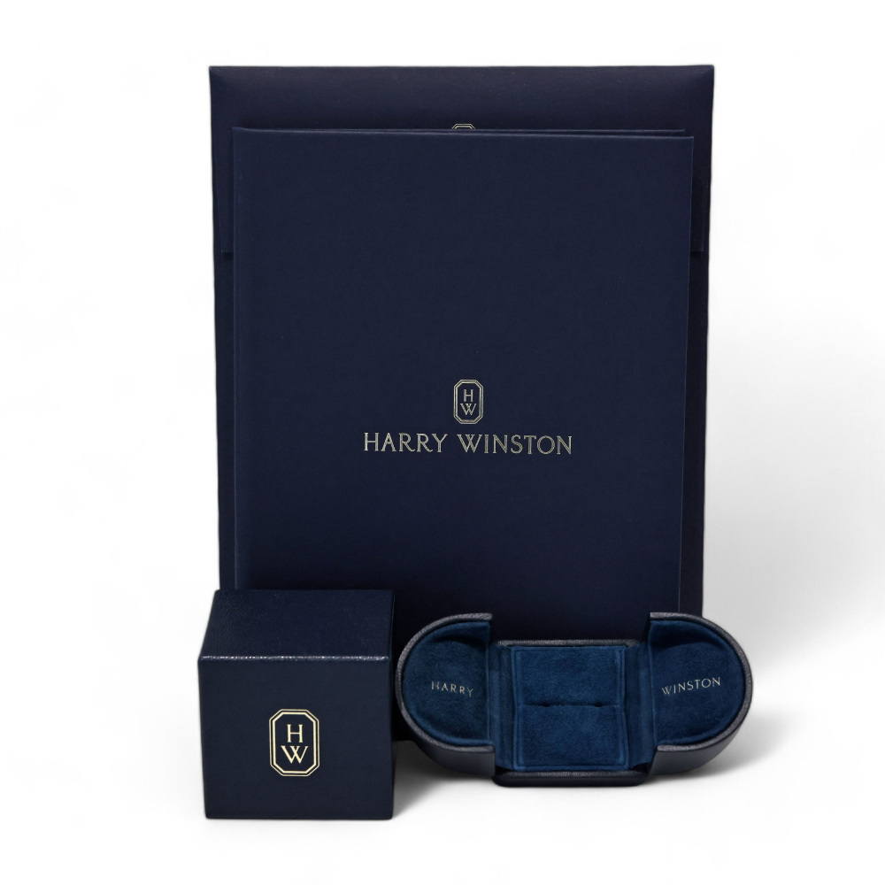 USED] HARRY WINSTON loop mini full motif FRDPRP1ML4C ring J391962