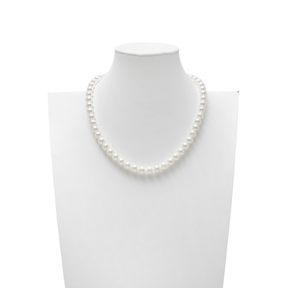 シルバー アコヤパール パール ネックレス J393024 | ユキザキセレクト