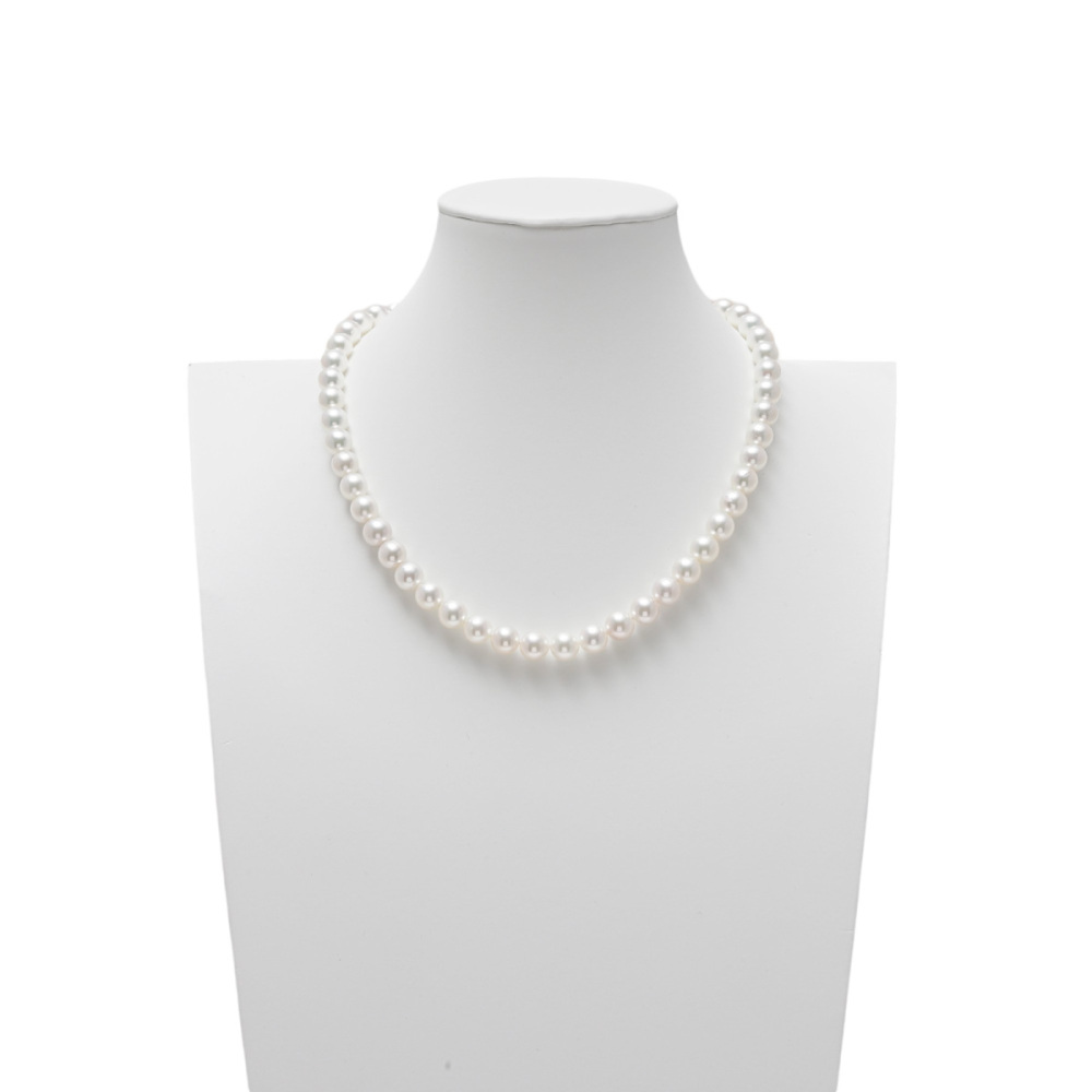 シルバー アコヤパール パール ネックレス J393037 | ユキザキセレクト