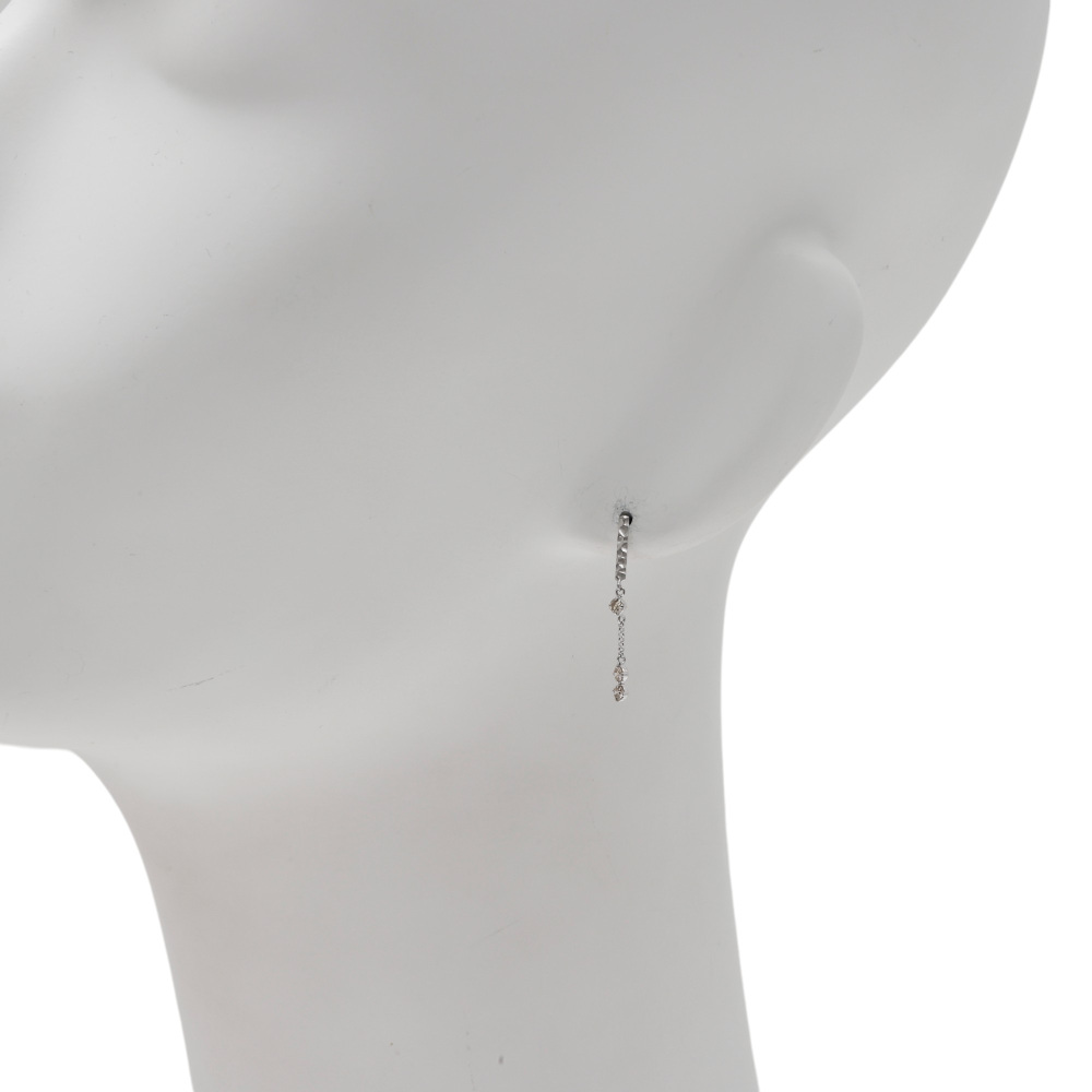 プラチナ900 ダイヤモンド ピアス J393332 | ユキザキセレクトジュエリー